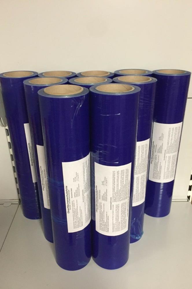 PE-Schutzfolie, dunkelblau, 500mm x 100m PE-Schutzfolie, dunkelblau, 500mm x 100m