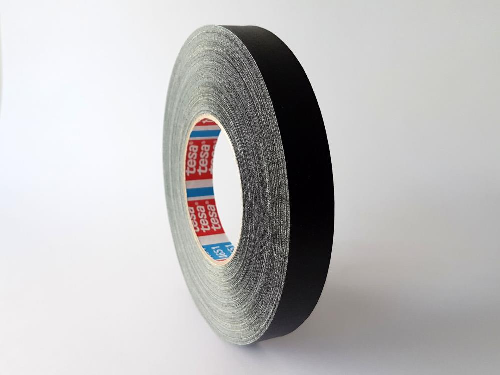 tesaband 4651 Premium, 50m x 9mm, schwarz
