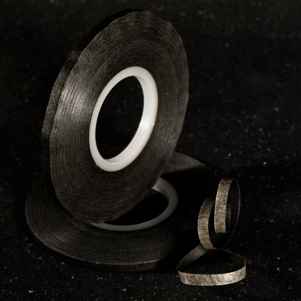 Drapping Masking Tape, Fine Line Krepp, 3mm x 25m, schwarz Drapping Masking Tape, Fine Line Krepp, 3mm x 25m, schwarz
