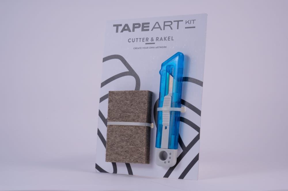 Tape Art Kit Messer und Filzrakel